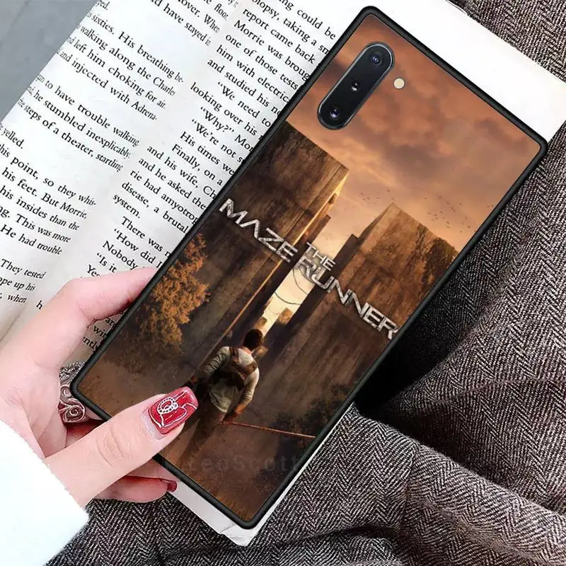 

The Maze Runner Phone Case For Samsung Galaxy S8 S9 S10 Plus S10E Note 3 4 5 6 7 8 9 10 Pro Lite cover