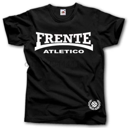 Рубашка FRENTE ATLETICO S-XXXXXL поклонников ультраса 1.3.1.2. Футбол CAMISETA 2019 модная футболка