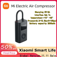 mijia original xiaomi portable mini electric air pump smart led digital air pump 1s tire pressure sensor suitable car motorcycle