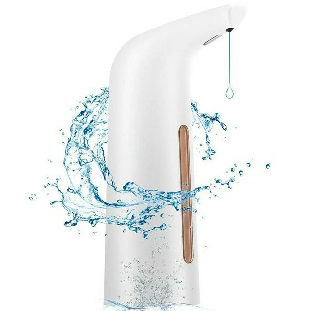400ml Automatic Liquid Soap Dispenser Useful Smart Sensor Touchless Electroplated Sanitizer Kitchen Bathroom Dropship | Обустройство