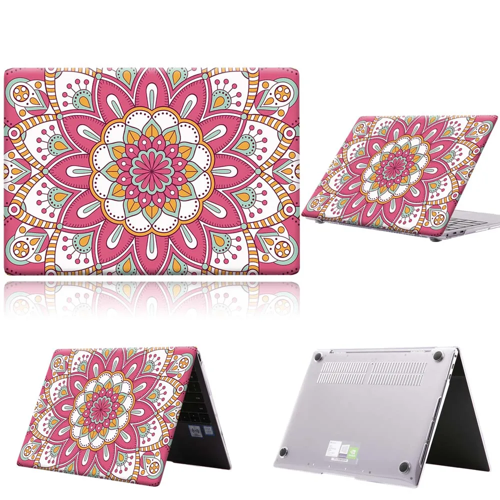 

Laptop Case For Huawei MateBook 13/13 AMD Ryzen/14/D14/D15/X 2020/X Pro/Pro 16.1/Honor MagicBook 14/15 Mandala PC Hard Shell