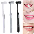 Зубная щетка U-образной формы, шестигранная, с мягкой щетиной, для взрослых, 1 шт.