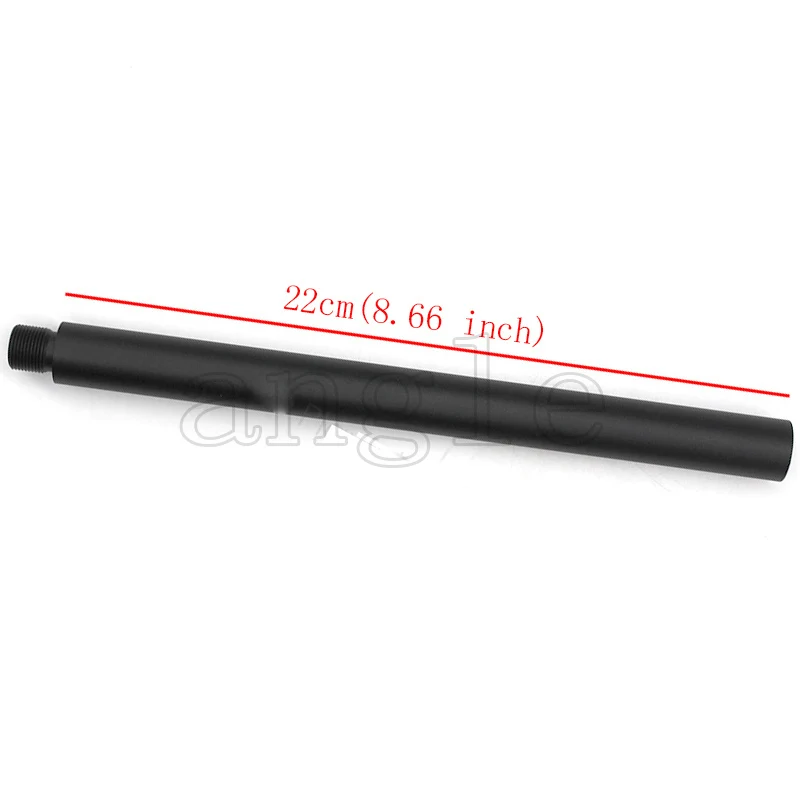 outdoor sports toy refitting tube outer tube both ends 14 reverse teeth 220 mm long and 10 5 mm water bullet gun refitting parts free global shipping