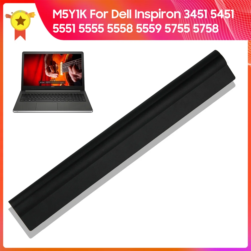 

Laptop Replacement Battery M5Y1K K185W for Dell Inspiron 3451 5451 5551 5555 5558 5559 5755 5758 3558 Replacement Battery 40Wh