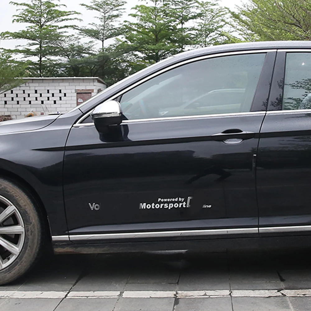Для Volkswagen Passat B8 автомобильный Стайлинг двери ворота боковая эмблема значок отделка стикер внешние аксессуары