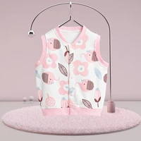 cartoon cotton vest for babies and toddlers