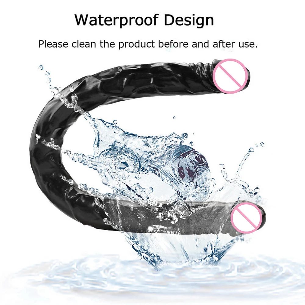 Секс игрушки для лесбиянок двойной головной фаллоимитатор длинный желеобразный