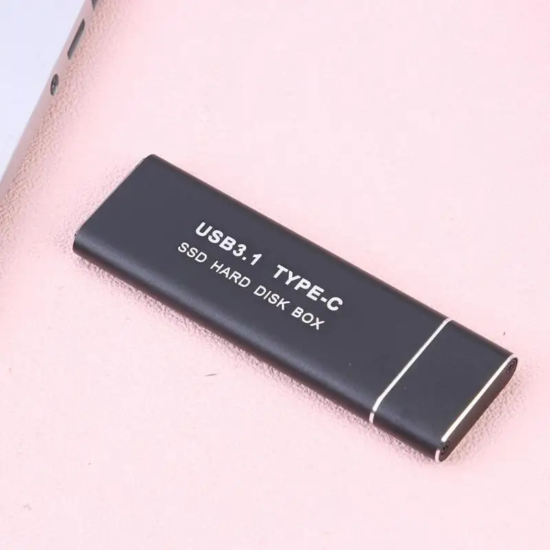 Внешний корпус USB3.1 type C к M.2 NGFF конвертер SSD адаптер корпус из алюминиевого сплава твердотельный мобильный жесткий диск коробка адаптер