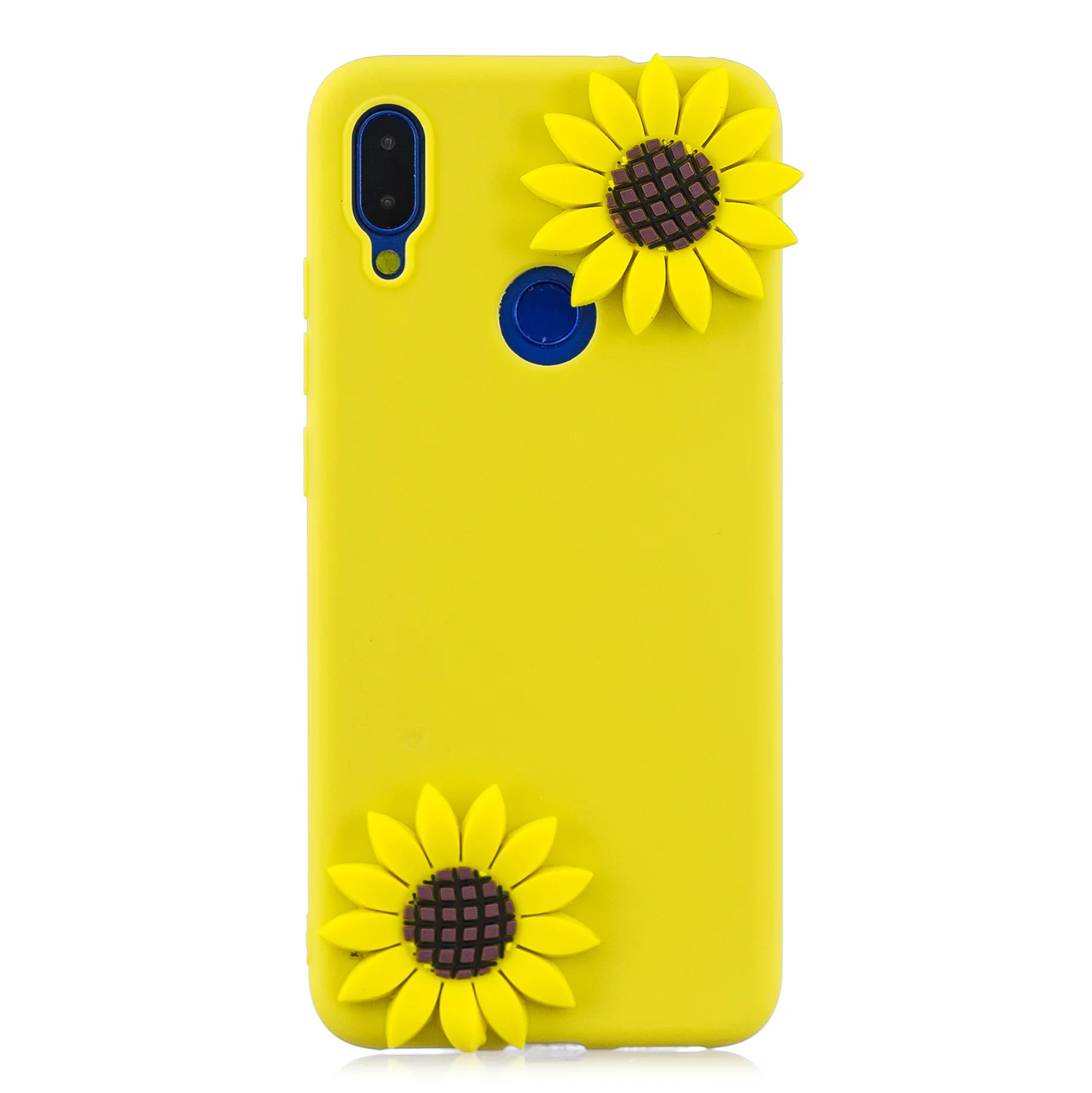 o TRISEOLY для Xiaomi Redmi Note 7 Чехол Redmi 7 3D стерео патч мягкий силиконовый бампер набивной чехол с изображением животного для телефона Xiomi Redmi Note7 - Цвет: o