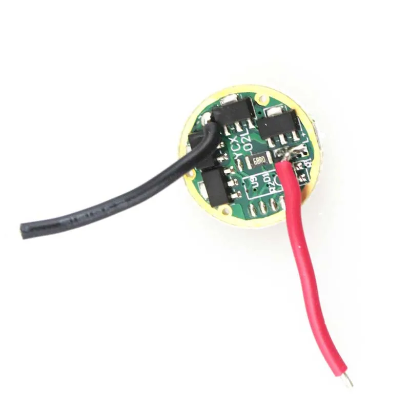 17 мм 7135x8 MCU затемнения 2800mA 1-Mode светодиодный печатная плата/Светодиодный драйвер для CREE MCE P7/CREE XML T6 светодиодный фонарик(5 шт./лот