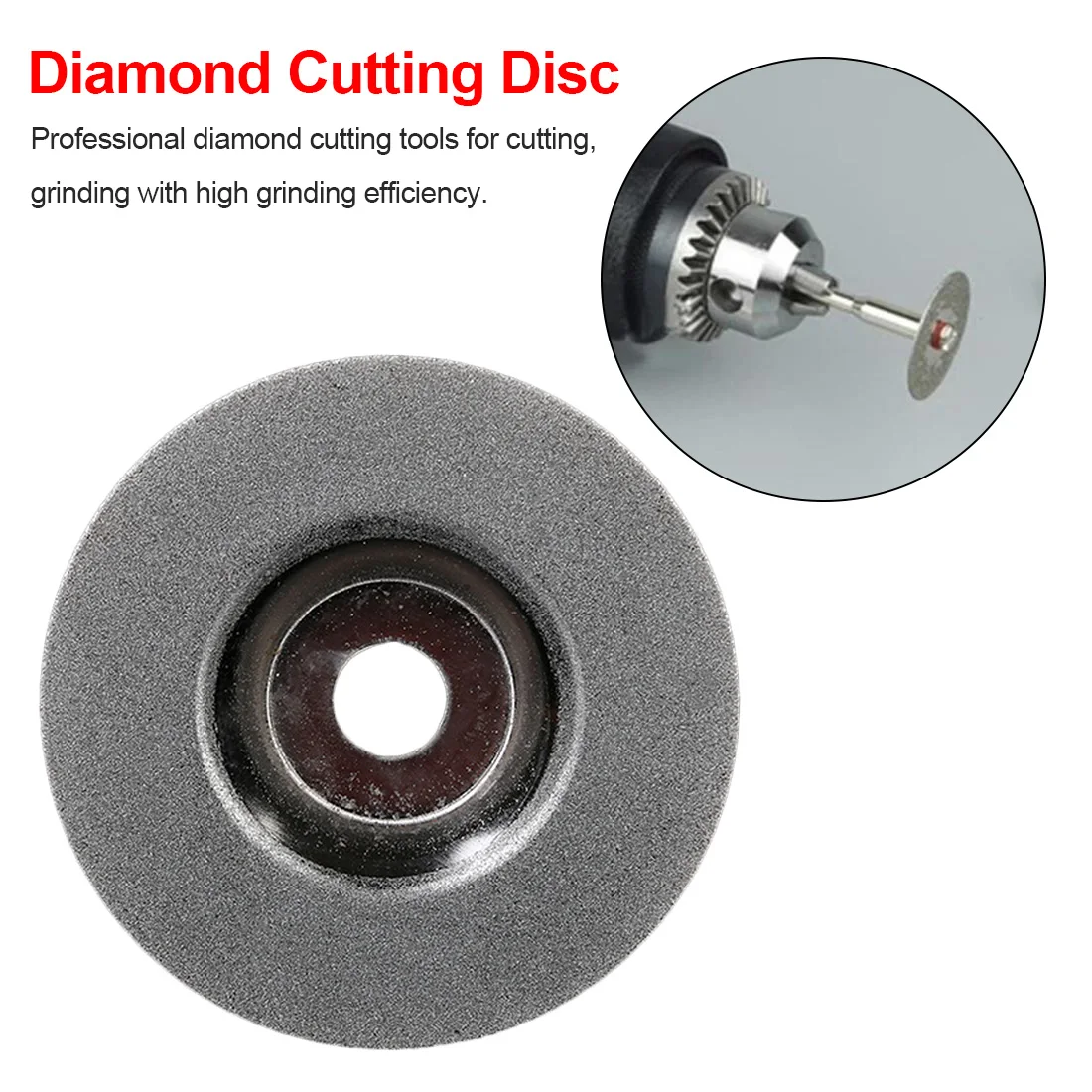 

New 100mm 4 inch Diamond Grind Disc Saw Blade Rotary Wheel Silver coated Grinding Polishing