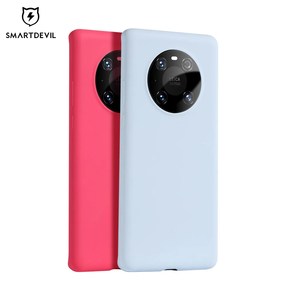 

SmartDevil, чехол для телефона Huawei Mate 40 Pro, чехол для телефона, жидкий силиконовый защитный чехол для телефона, новая версия
