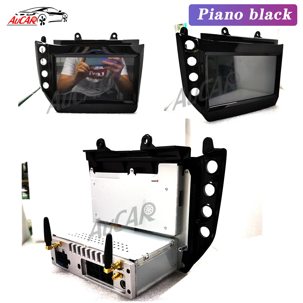 AuCAR " Android 8,1 DIN Автомобильный мультимедийный Радио стерео для Maserati GT/GC GranTurismo 2007- gps навигация автомобильный dvd-плеер