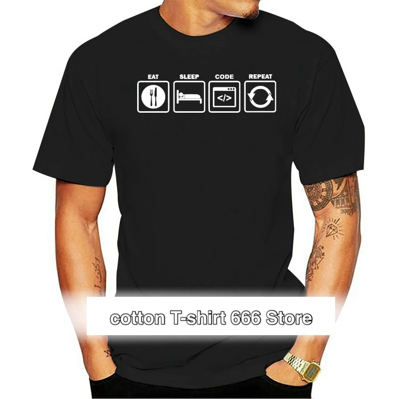 

Camiseta de moda de verano para programadores, camiseta Geek de programación, 2021