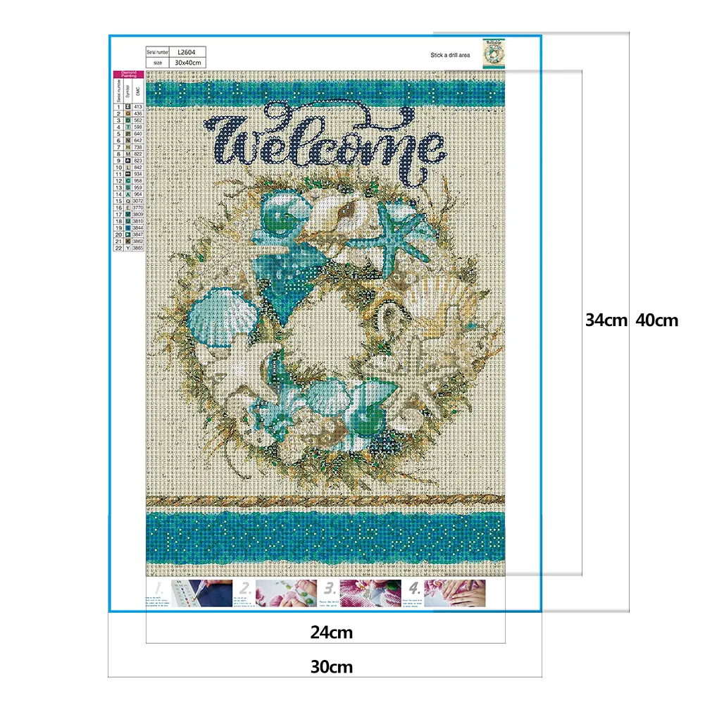 Набор для алмазной живописи Стразы полное покрытие круглая картина стразы набор