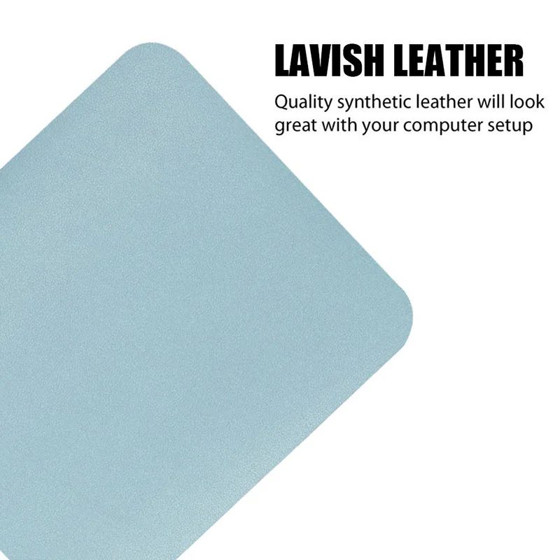

1PC Double-sided Waterproof Leather Mouse Pad Large Office Keyboard Mouse Pad Leather Keyboard Pad For PC Laptop Macbook