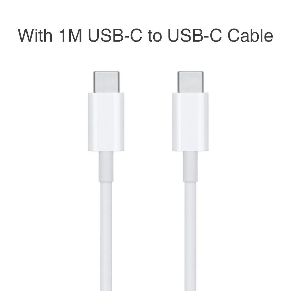 Для apple замена 61 вт USB-C адаптер питания type-C PD быстрое зарядное устройство для новейшего Macbook pro 13 дюймов A1706 A1707 A1708 A1718