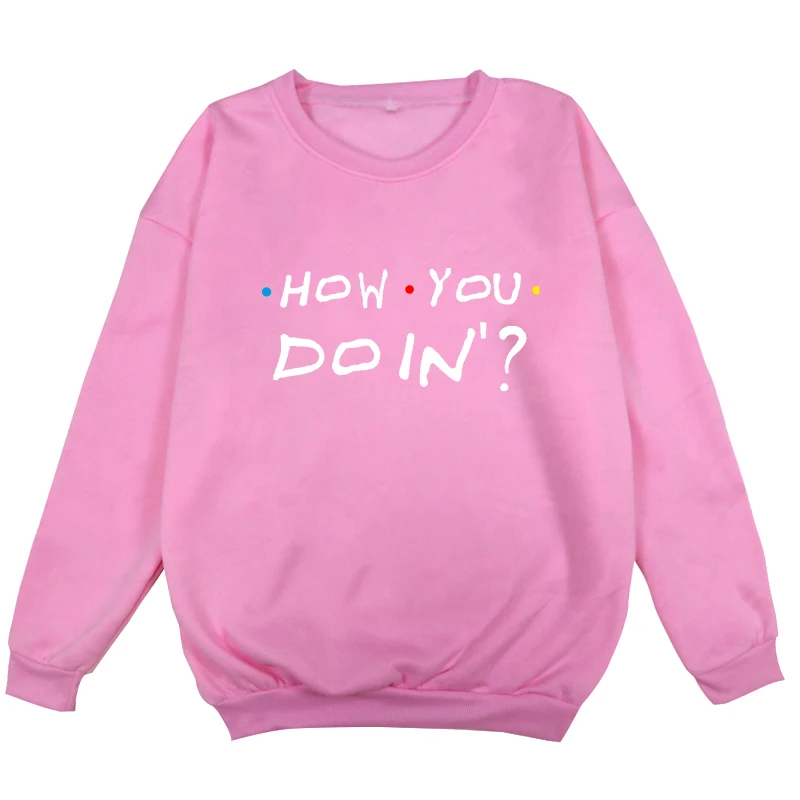 Sweater 10 Толстовки с круглым вырезом для мальчиков и девочек, толстовки с круглым вырезом и длинными рукавами для друзей и ТВ-шоу, Мужская/Женская спортивная одежда с круглым воротником, джемперы унисекс - Цвет: Sweater 10