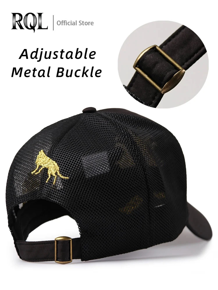 Кепка мужская летняя 2021 черная с вышивкой | Аксессуары для одежды