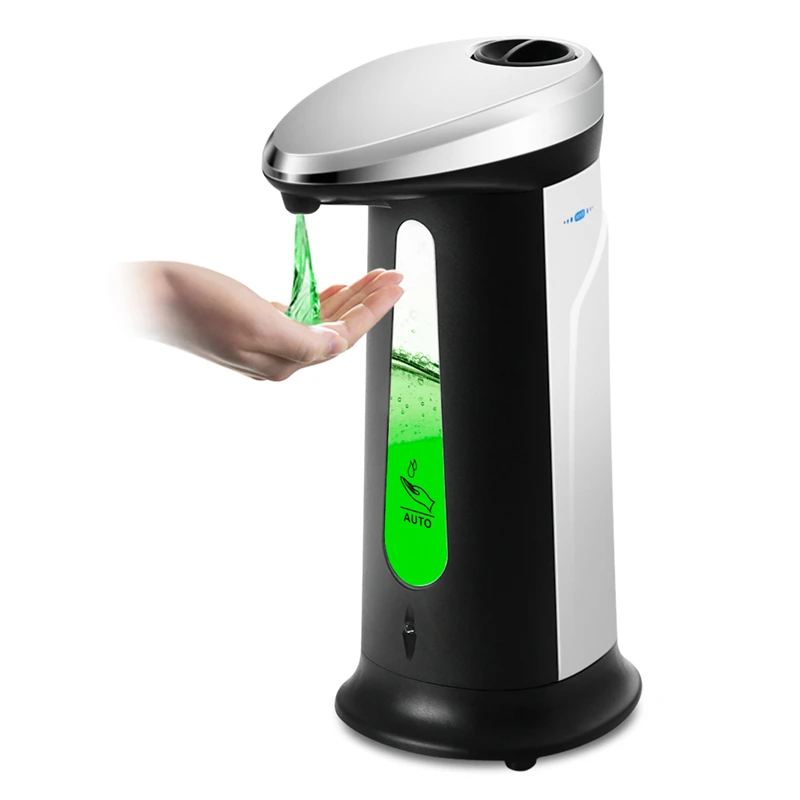 

Liquid Soap Dispenser 400Ml Automatic Intelligent Sensor Induction Touchless ABS Hand Washing Dispensers for Kitchen Bathroom