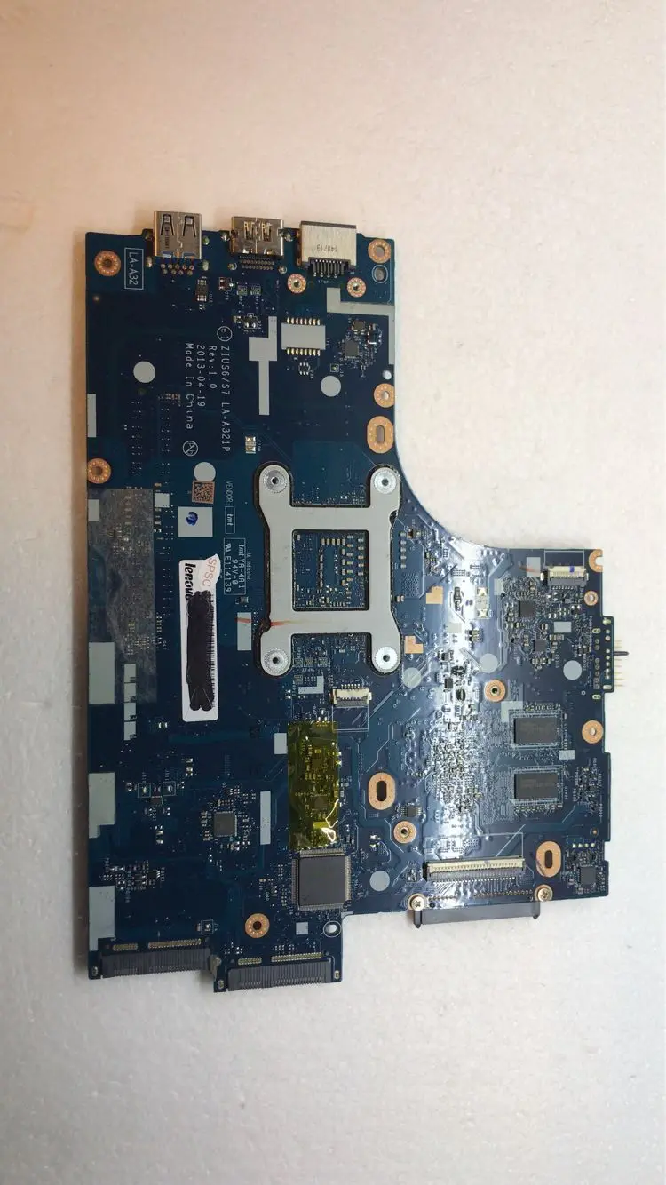 

KEFU For Lenovo S410 m40-70 s40-70 Notebook PC Motherboard LA-A321P Motherboard cpu.i5 4200/4210u Hd8570m 1G 100% Test OK