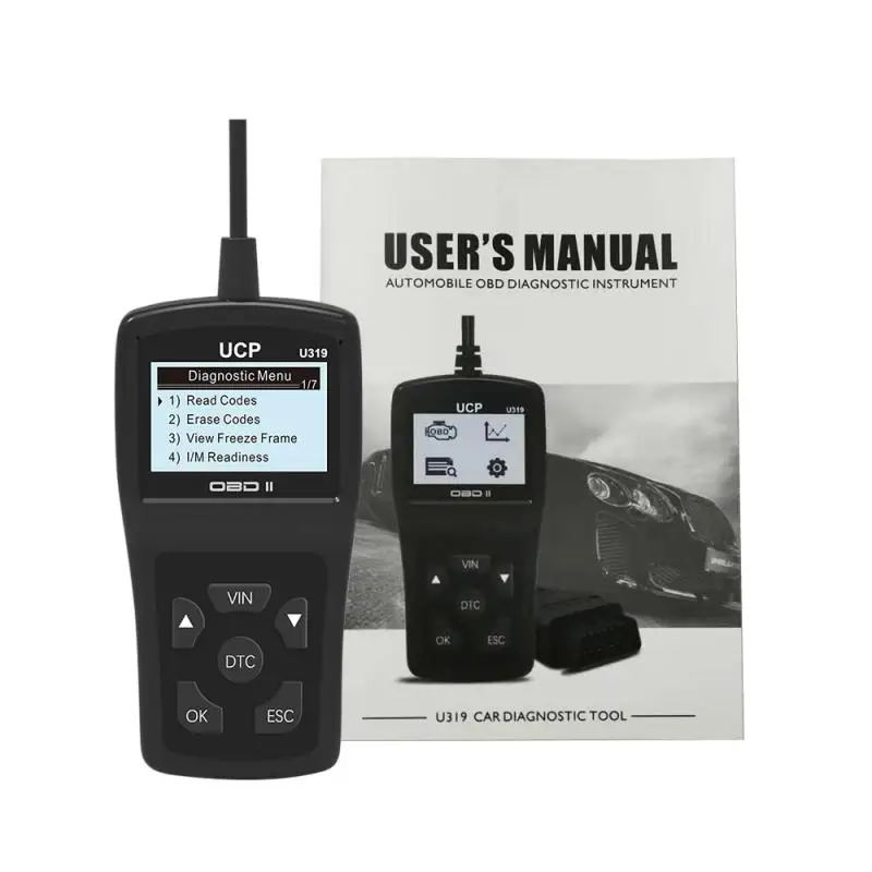 Считыватель кодов ошибок OBD2 OBDII считыватель двигателя автомобильный