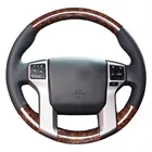 Чехол на руль автомобиля для Toyota Land Cruiser Prado 2009-2017 Land Cruiser 2010-2015, Tacoma Tundra Sequoia 2014-2020