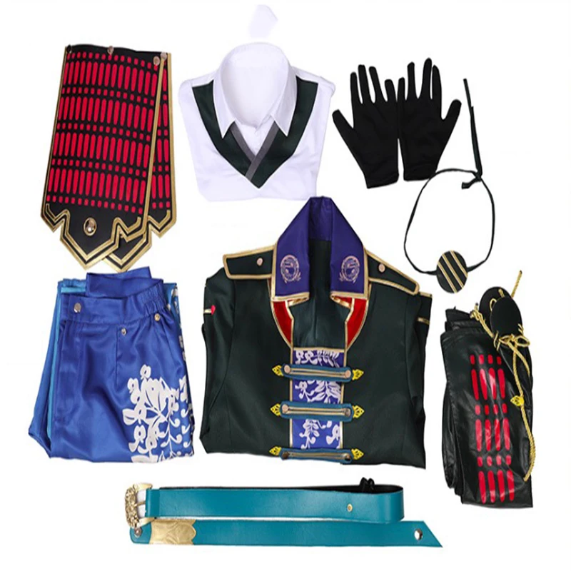 Костюм для косплея ночной крови из аниме Sengoku маскамун свидание костюмы на