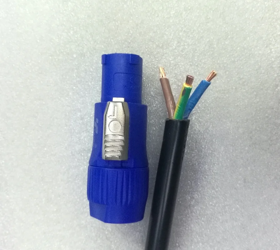 12 Калибр 25'ft Мощность Con к мужскому силовому кабелю для питания ed модуль