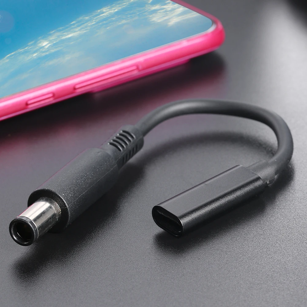 7 4x5 0 мм DC Jack зарядное устройство адаптер PD USB Type C Женский кабель для офиса забота
