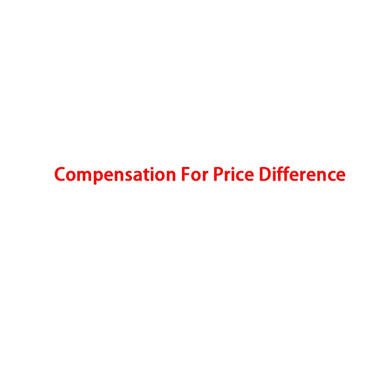 

Compensation For Price Difference
