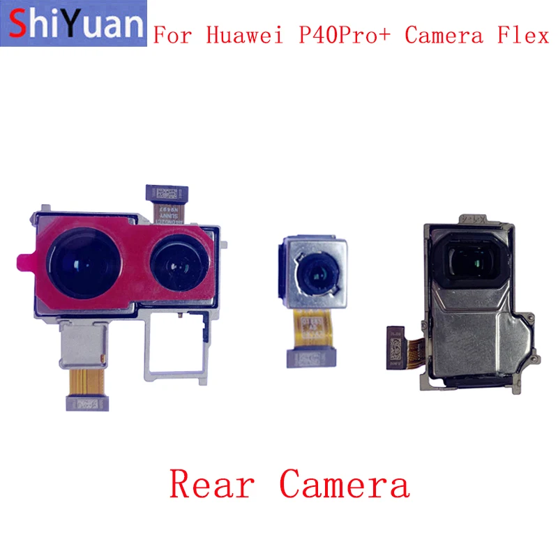 

Original Back Rear Front Camera Flex Cable For Huawei P40 Pro Plus ELS-N39 Main Big Small Camera Module Repair Replacement Parts