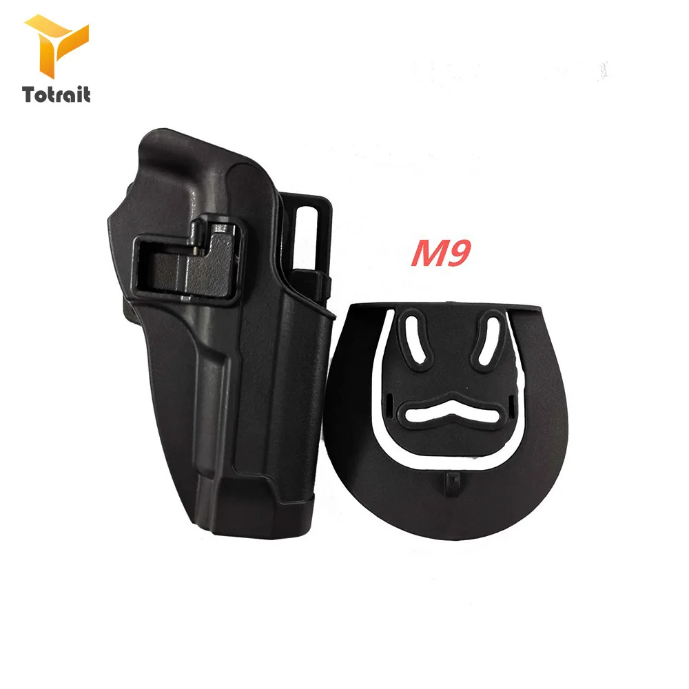 TOtrait тактическая охотничья кобура для Glock17 19/USP/Colt 1911/M9/SIG P226 правая рука Airsoft