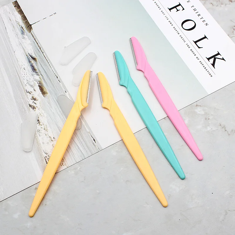 

1 Pc Eyebrow Trimmer Blade Shaver Portable Face Razor Eye Brow Epilation Hair Removal Cutters Safety Razor Makeup Cosmetics Tool