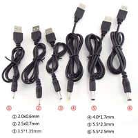 usb a male to dc 2 0 0 6 2 5 3 5 1 35 4 0 1 7 5 5 2 1 5 5 2 5mm power supply plug jack type a extension cable connector cords