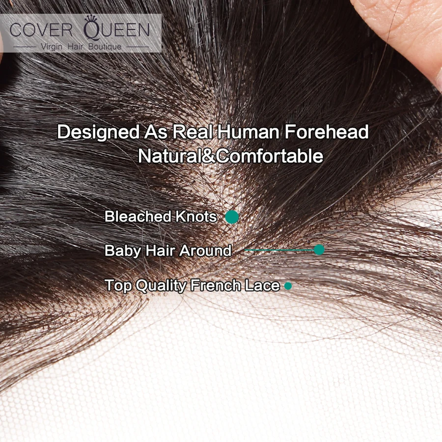 Бразильская волна тела Фронтальная 13x4 кружевная фронтальная 100 Реми