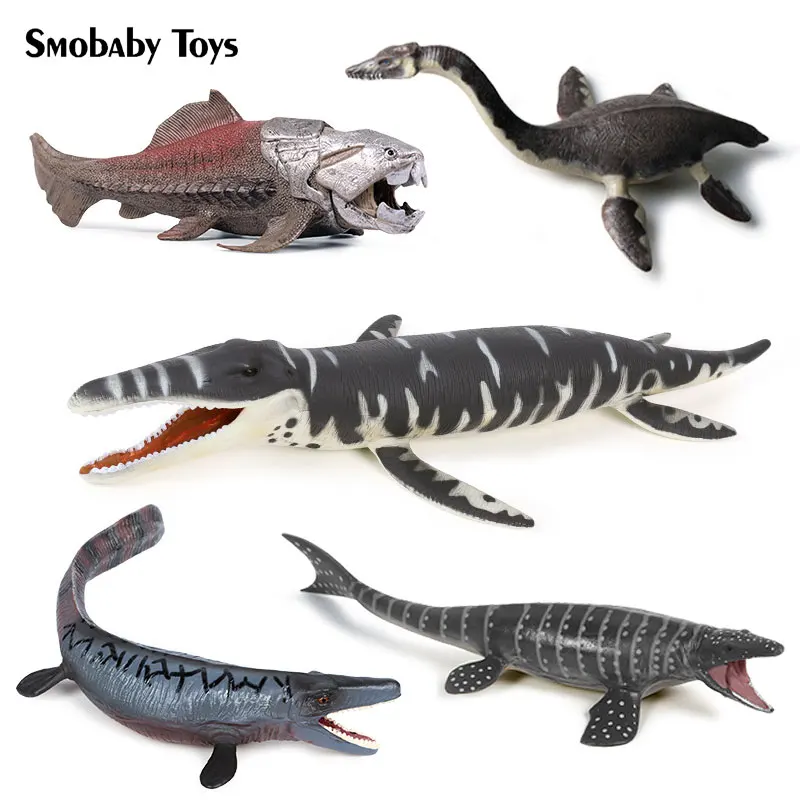 Большой набор динозавров mosasaurus мир Юрского периода Имитация животных мосазавр