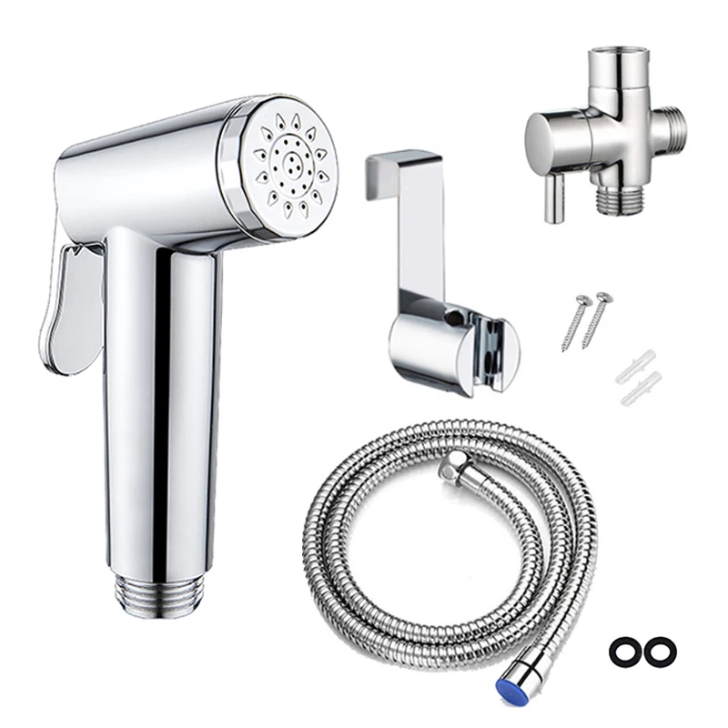 anal cleaning bathroom shower bidet faucet hygienic mixer toilets spare parts set spray gun accessories ass water bathroom kit free global shipping