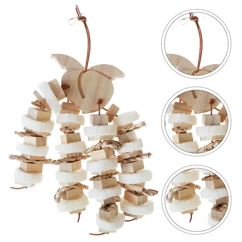 

1pc Parrot Chewing Toy Portable Useful Biting Plaything Parrot Bite Toys Bird Toys for Parrot