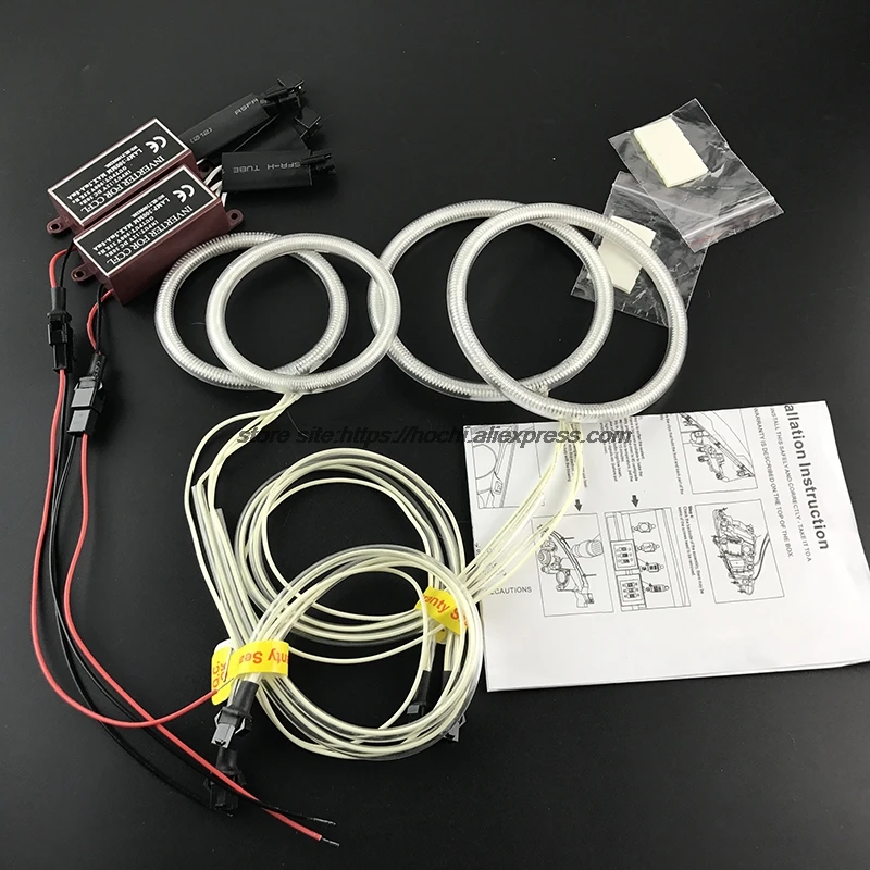 Отличный комплект HochiTech CCFL ангельские глазки ультраяркое освещение фар для Ford Focus