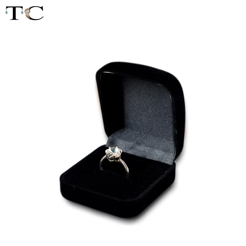 Jewelry Display Storage Foldable Case For Wedding Ring Valentine's Day Gift Organizer