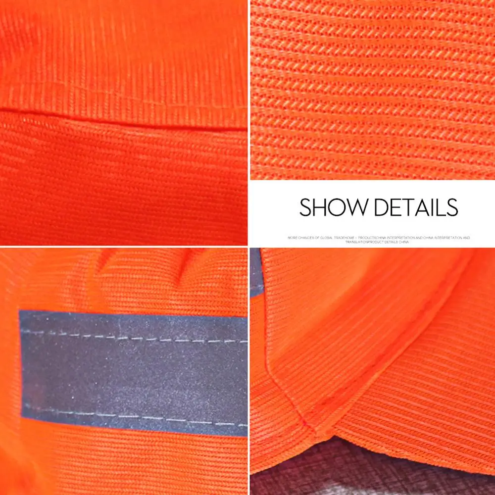 Светоотражающие шляпы солнцезащитный козырек защитная конструкция дорожного