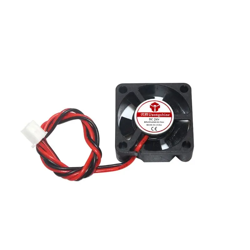 

1PC DC 2Pin Mini 3010 Cooling Fan 5V/12V/24V 30MM 30x30x10mm Small Exhaust Fan for 3D Printer 3010 2 pin for 3d printer