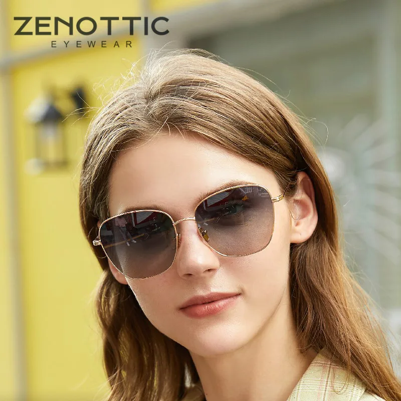 Солнцезащитные очки ZENOTTIC поляризационные для мужчин и женщин UV 400 зеркальные