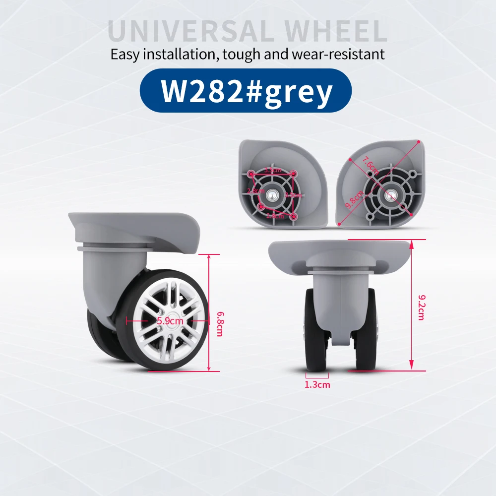 TANGYIPIN W282 Travel Bag wheels password luggage accessories wear-resistant roller replacement high-quality universal wheel