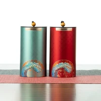 general tea cans metal sealed cans packaging empty gift boxes travel portable tinplate cans back to nature