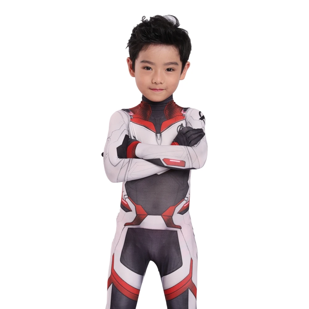 2019 костюм для косплея комбинезон Униформа команды железный Детский Костюм