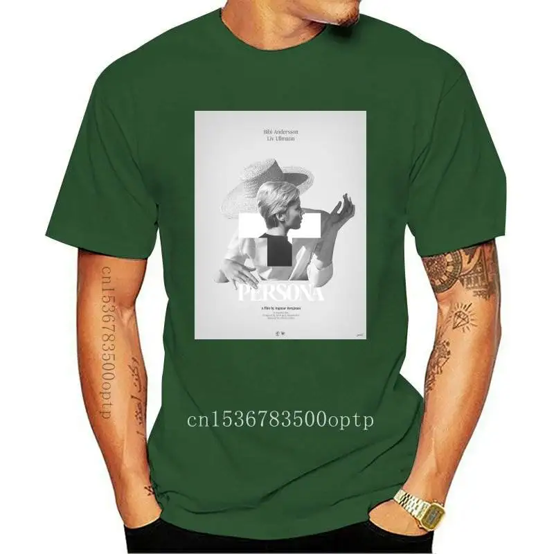 

New Men t shirt Persona 1966 Ingmar Bergman Poster Design Women tshirt