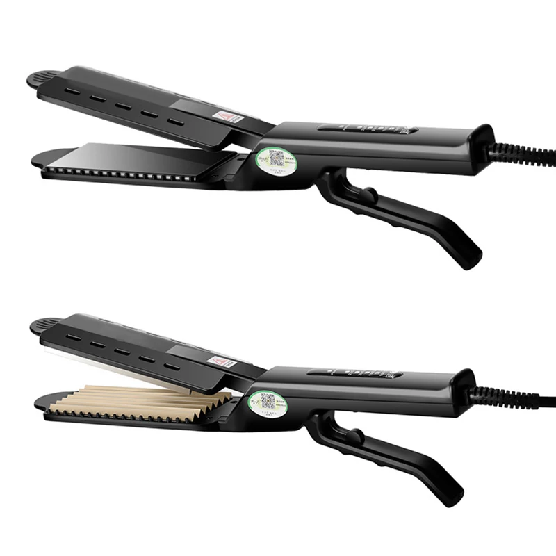 Выпрямитель для волос турмалиновый паровой керамический инструмент укладки LDO99 |