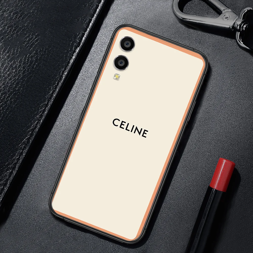 

Luxury Fashion Brand Celin Phone Case For HUAWEI Honor Nova 5 7 8 9 10 20 30 A C T I X Lite Pro black Waterproof 3D Back Soft